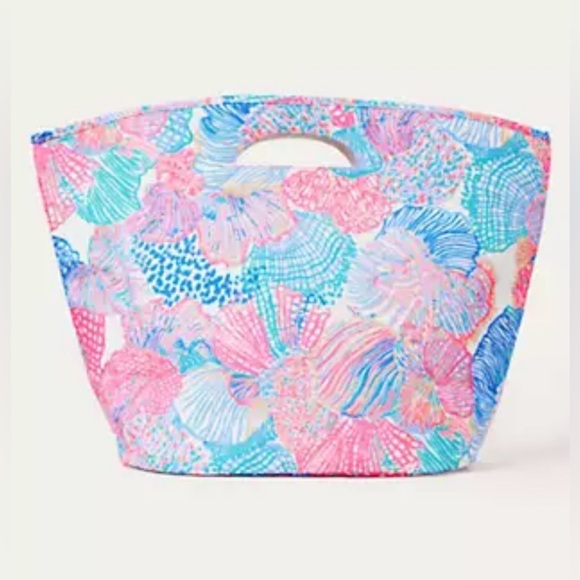 Lilly Pulitzer Cooler Tote Bag Multi Roar of the Seas NWT - Picture 6 of 6
